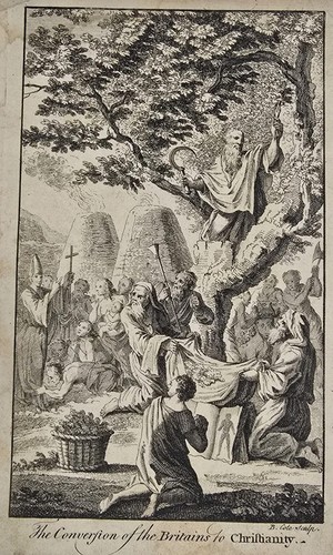 Antique print the conversion - print,