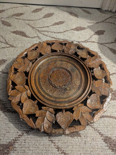 Vintage anglo indian wooden - vintage,