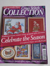 Cross Stitch Collection magazine #44 Christmas Santa Sleigh Rose Japanese Dancer
