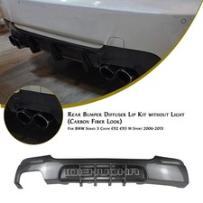 Carbon Look Rear Bumper