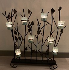 Decorative Fire Screen Candle