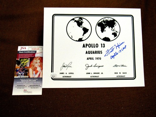 Fred haise apollo lmp - haise, 13