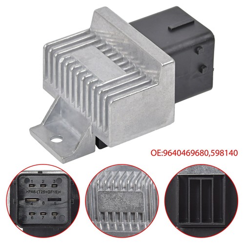 Glow plug relay - plug, unit