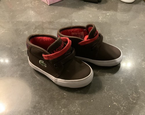 Lacoste baby trainers size - trainers,