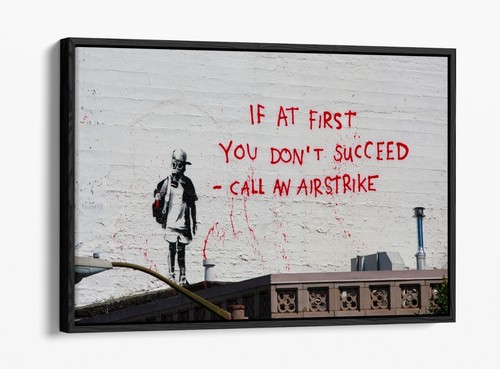 Banksy graffiti call - call, an