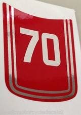 HONDA C70 FRONT FORK DECAL