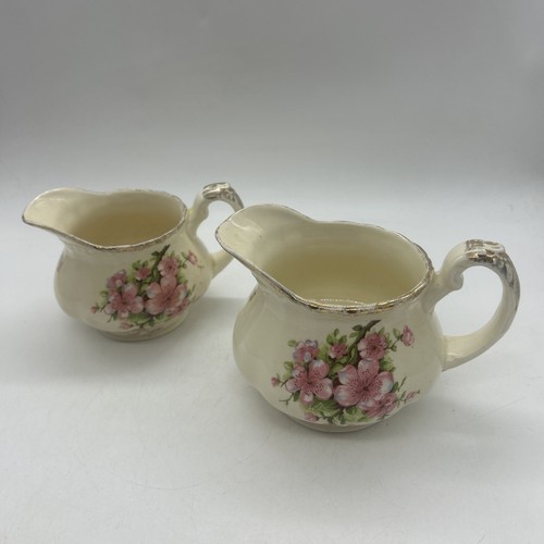 Vintage grindley jug peach - vintage,