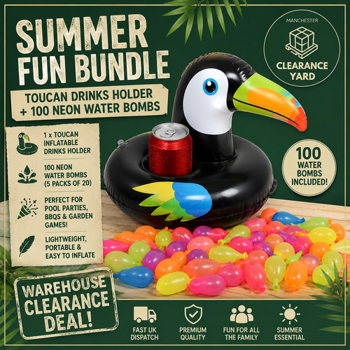 Toucan inflatable drinks - toucan,