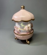 Musical Unicorn Carousel Cordless White Noise Baby Night Light Lamp + 15 Films