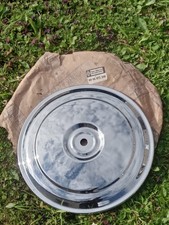 Renault R8G R10 Alpine A110 Caravelle Steel wheel chrome Hubcap trim Nos   ♻