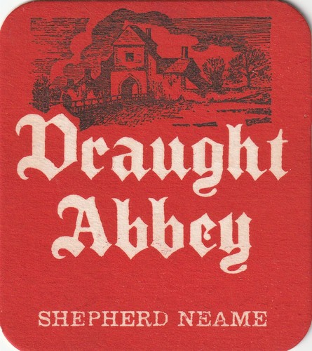 Beer mat shepherd neame - beer,