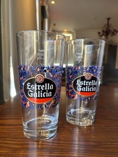 Pair Of (2) Estrella Galicia