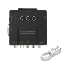 Efficient RGBS SCART VGA to