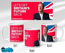 Labour Party Mug Cup - Keir Starmer - General Election 2024 - Vote Labour Cup
