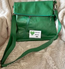 ODILYNCH LEATHER EMERALD GREEN