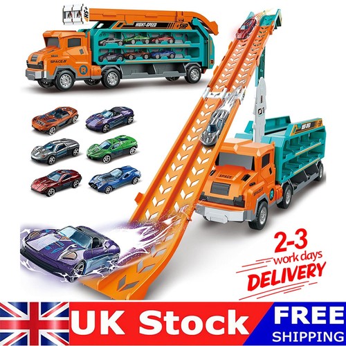 Big transport truck with - with, 6