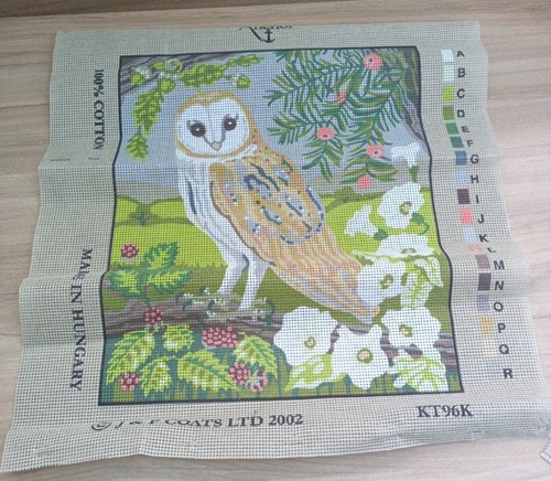 Vintage anchor barn owl cross - anchor,