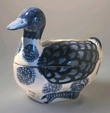 Vintage Ceramic Duck Egg