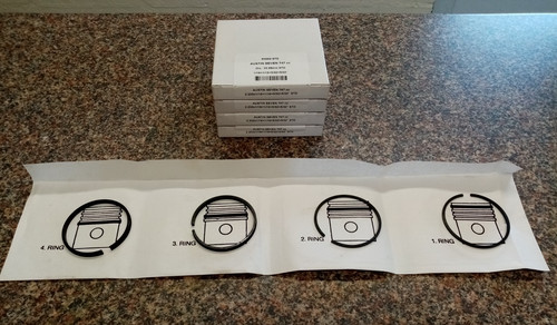 Austin seven piston ring set - seven,