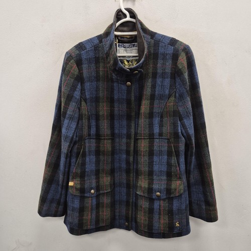 Joules coat blue wool - joules,