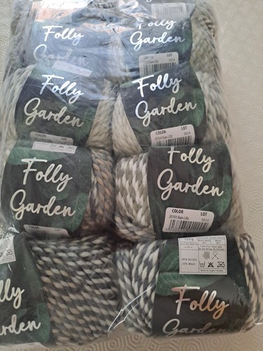 Cygnet folly garden knitting - folly,