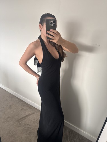 Giant black halter neck - giant,