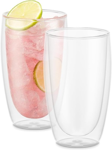 Bodum double wall glasses - double, pack