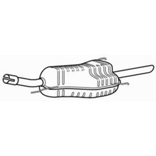 Quality Rear Exhaust Silencer