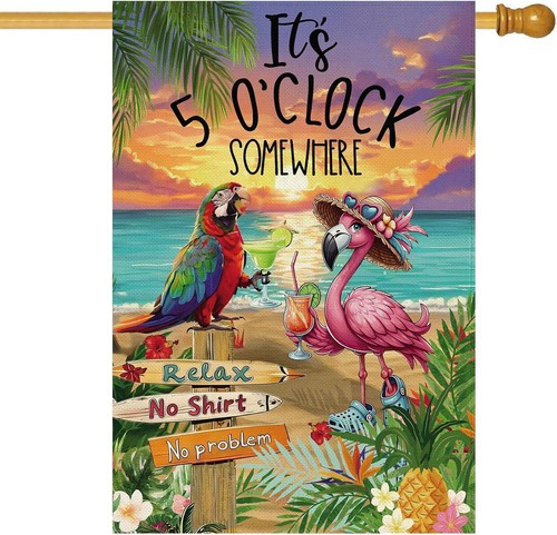 Summer house flag - flag, 40