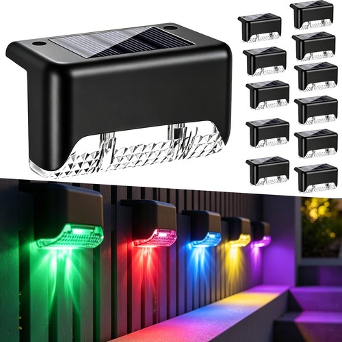 12pcs solar deck lights - 4/8/12pcs,