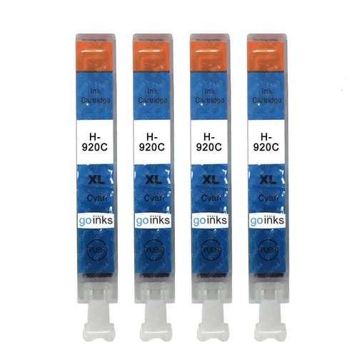 Cyan printer ink - 4,