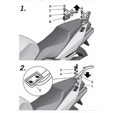 Luggage Rack SHAD Honda