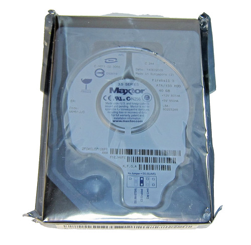 Genuine new sealed 40gb - genuine, maxtor