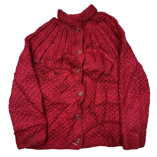 Vintage aran hand knit - vintage,
