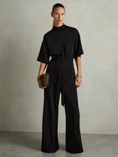 REISS Ruby Topstitched-Cady