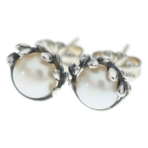 Tiffany pearl olive leaf - &,