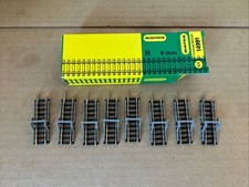 N Gauge Minitrix 14991 Buffer Stop On 50mm Straight Pack Of 8