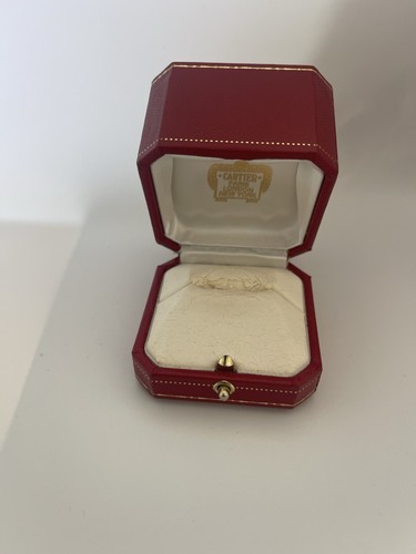Cartier ring box - box, used