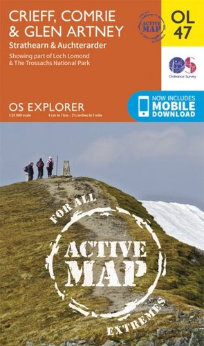 Explorer active map ol47 - explorer,