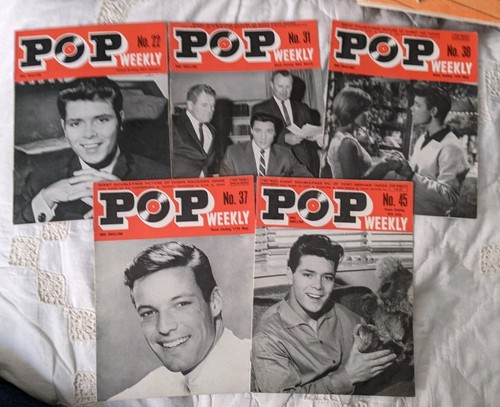 Pop weekly magazines - 5x,
