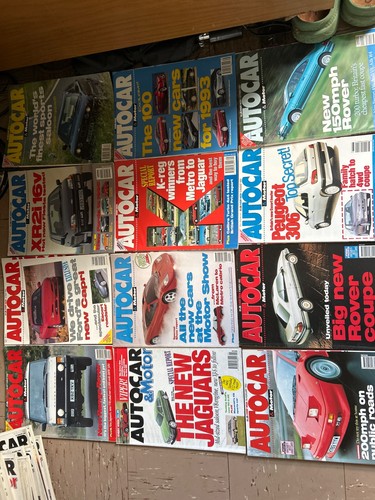 Autocar magazine joblot - autocar,