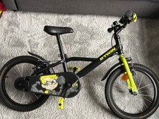 Decathlon B'Twin Kids Bike 16 Inch Dark Hero 500