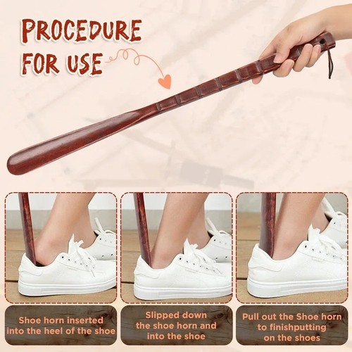 Extra long wooden - extra, shoe