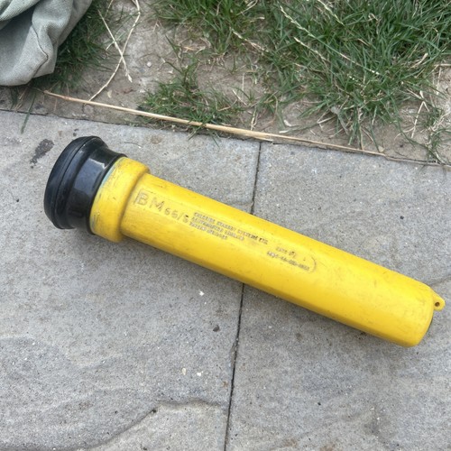 Vintage military fireman torch - military,