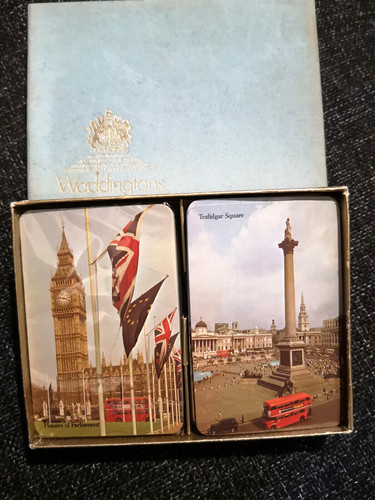 Waddingtons playing cards - playing,