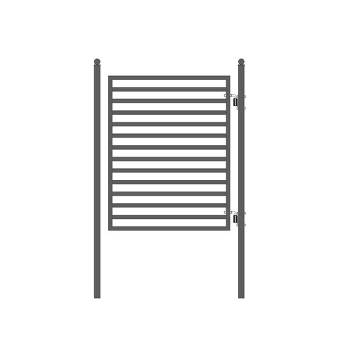 Aleko swing steel - steel, yard