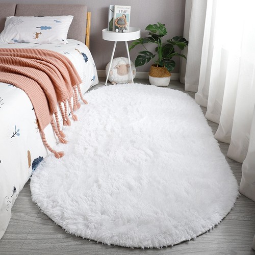 Oval shaped small carpet mat - oval-shaped, carpet,