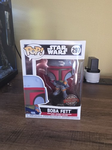 Retro boba fett star - fett,