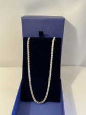 Swarovski Rhodium plated Round