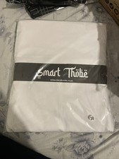 white Al Aseel elasticated ThobePants  Trousers for Jubba.Arab 24 R